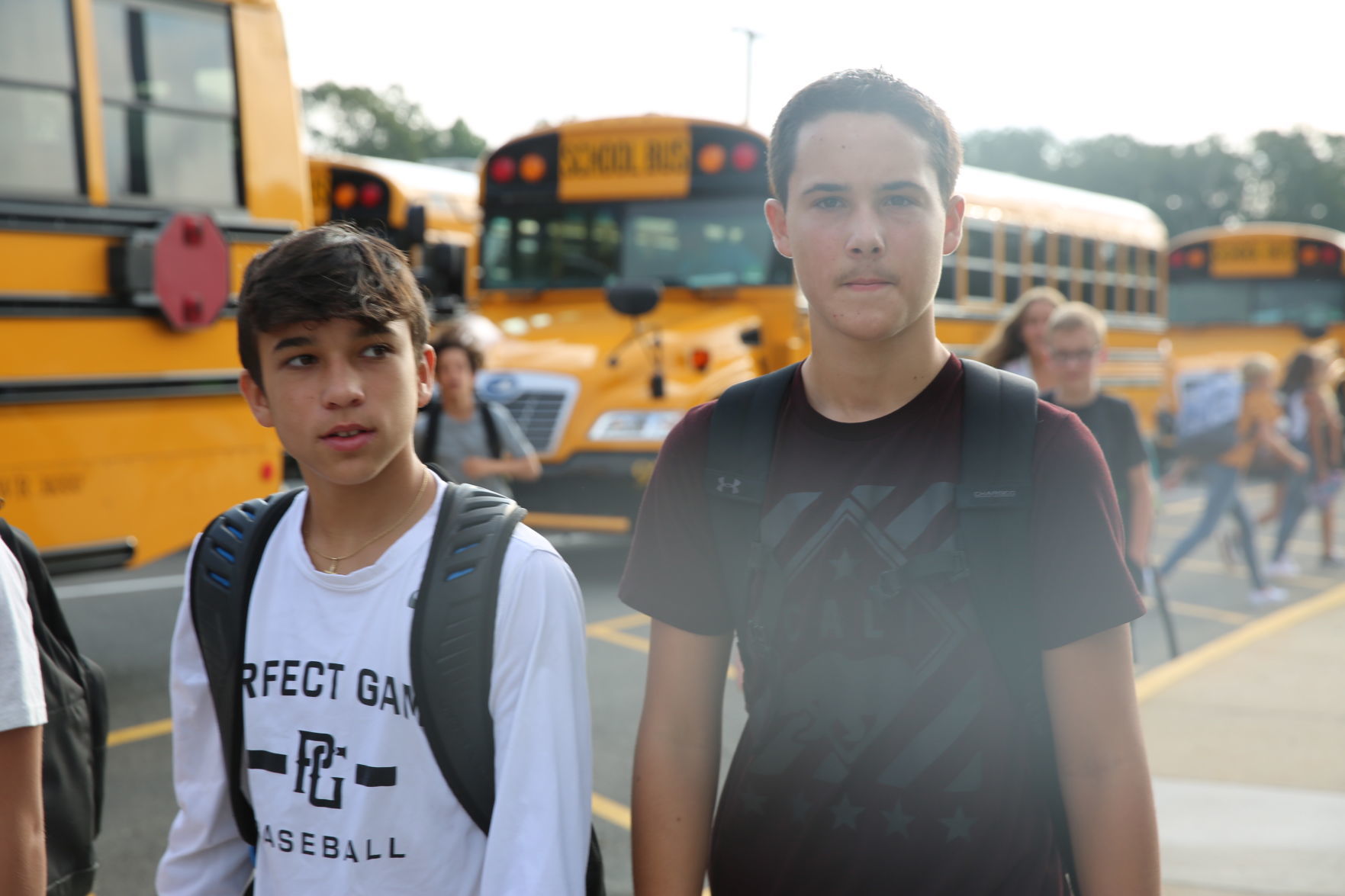 First Day at Upper Township Middle School
